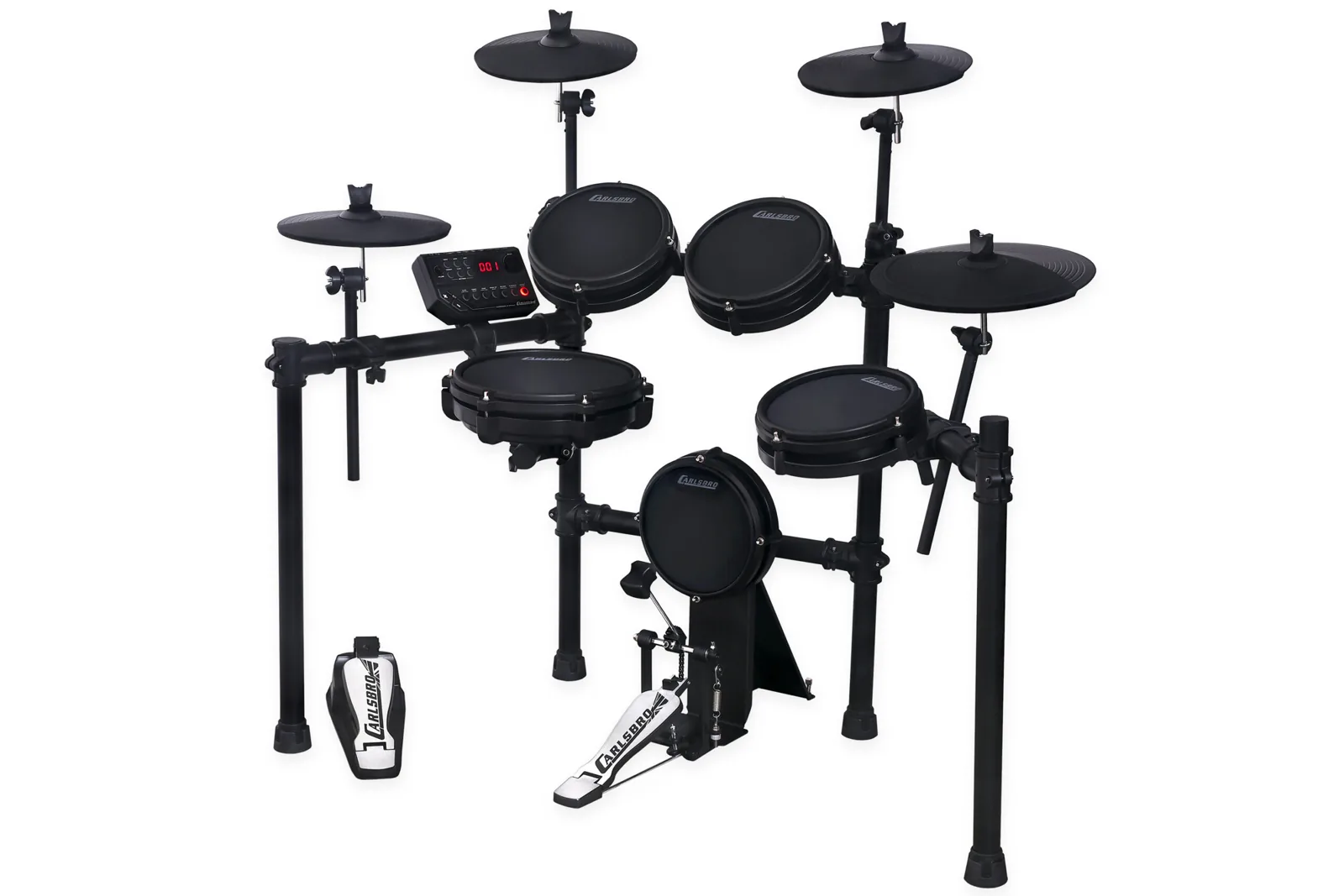 Carlsbro CSD35M 9 Piece Mesh Head Electronic Drum Kit