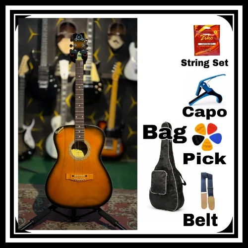 Epephone 150 Special Quality Acoustic GuitarWith Rosewood Fretboard