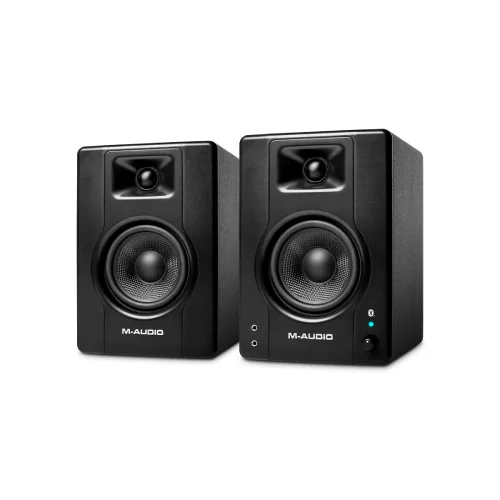 M-Audio BX4 BT Bluetooth® Studio Monitors 4.5″ Black Kevlar® 120-Watt
