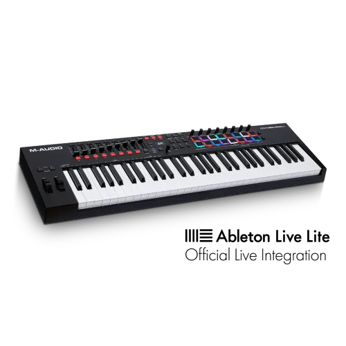 Oxygen Pro Powerful, 61-key USB MIDI controller with Smart Controls and Auto-mapping