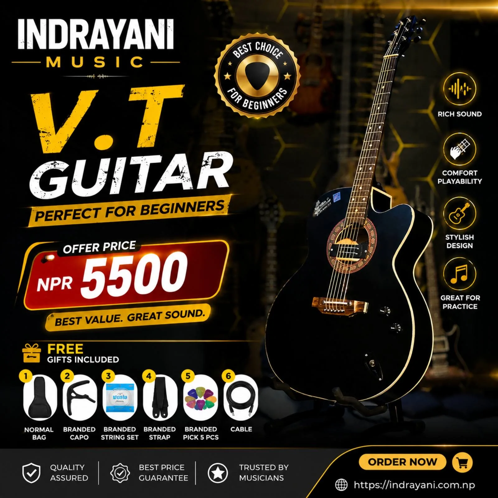 V.T Guitar Combo Offer